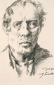Selbstbildnis (Self-Portrait) - Lovis (Franz Heinrich Louis) Corinth