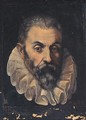 Portrait Of A Gentleman, Head And Shoulders, Said To Be Guidobaldo Della Rovere, Duke Of Urbino - (after) Federico Fiori Barocci