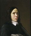 A Portrait Of A Young Man, Bust Length, Wearing A Black Suit With White Collar - (after) Michiel Sweerts