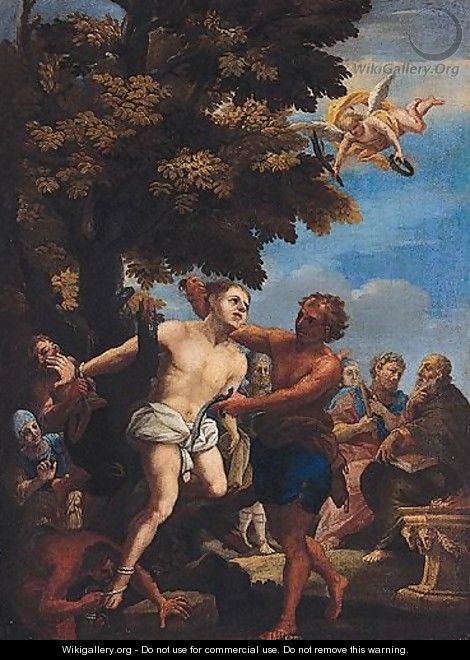 The Martyrdom Of Saint Bartholomew - (after) Filippo Lauri