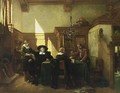 At The Notary - Johannes Anthonie Balthasar Stroebel