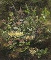 A Flower Bouquet On A Forest Floor - Anthonore Christensen Danish