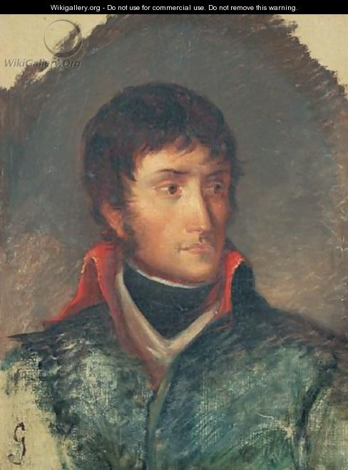 Portrait En Buste Du General Bonaparte - Ecole Francaise, Xixeme Siecle