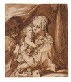 The Holy Family - Hendrick Goltzius