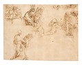 Sheet Of Figure Studies - Albrecht Durer