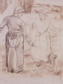 Les Deux Faneuses - Camille Pissarro