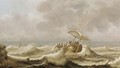 Christ On The Sea Of Galilee - Jacob Gerritsz. Loeff