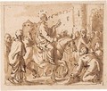 Three Depictions Of Christ's Entry Into Jerusalem - Jan Luyken