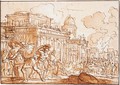 Roman Battle Scene - Jan Luyken