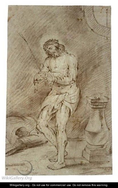 Standing Figure Of Christ - Leonaert Bramer
