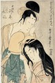Yukihira Et Matsukaze - Kitagawa Utamaro