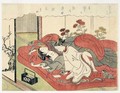 Shunga Scene De Maison Close - Suzuki Harunobu