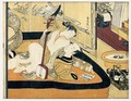 Shunga Abuna-E Le Nouvel An - Suzuki Harunobu