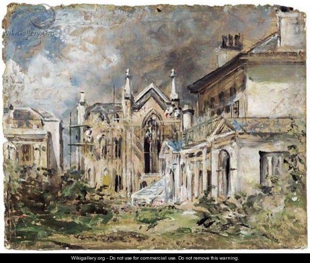 The Gothic House, Sillwood Place, Brighton - John Constable
