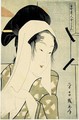 Portrait De Kokin En Buste - Chokosai Eisho