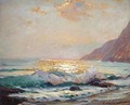 Two Seascapes Morning And Night - Konstantin Alexandrovich Westchilov