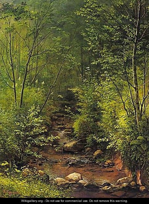 Woodland Path - Vasili Pavlovich Khudoyarov