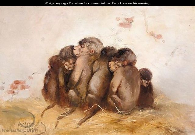 Monkeys - Nikolai Egorovich Sverchkov