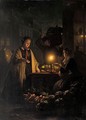 A Market By Moonlight - Petrus Van Schendel