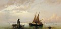 On The Lagoon, Venice - Hermann David Solomon Corrodi
