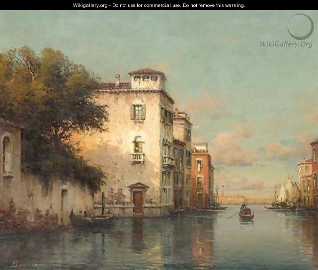 Canal A Venise - Antione Bouvard