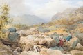 Drawing Water In The Highlands - John Henry Mole