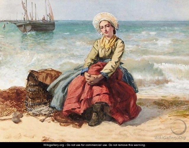 Breton Fisher Girl - Edward Killingworth Johnson