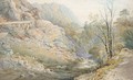 A Rocky Gorge - Thomas Sewell Robins