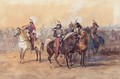 French Imperial Cavalry - (after) Eugene Louis Lami