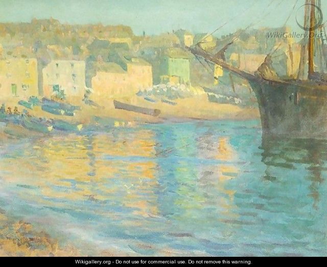 Sunlit Harbour - (after) Elizabeth M. Wilde