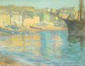 Sunlit Harbour - (after) Elizabeth M. Wilde