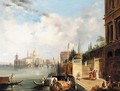 View Of Santa Maria Della Salute And The Dogana From The Mint, Venice - (after) Edward Pritchett