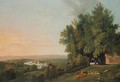 View Of The Thames From Richmond Hill - George Barret