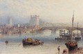 Rochester From The River - Myles Birket Foster