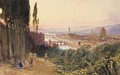 View Of Florence From San Miniato - Edward Lear