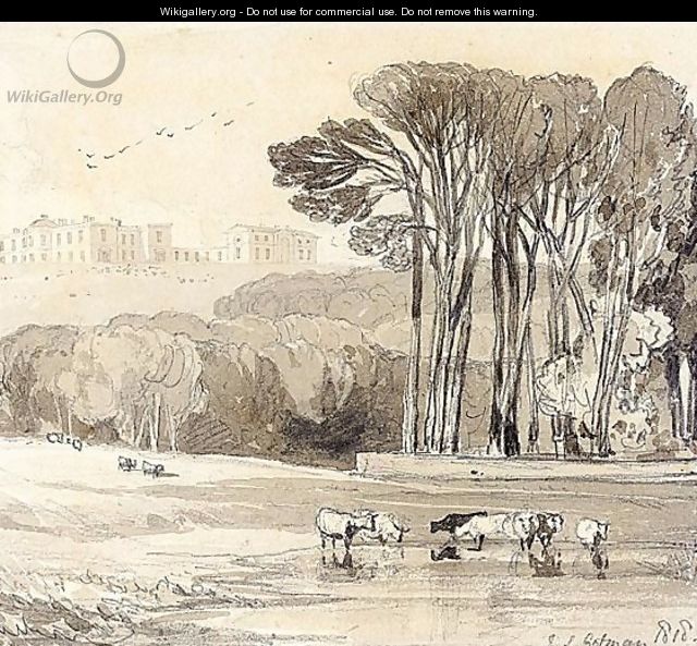 In The Park Of Sir Robert Reade, Barsham, Suffolk - John Sell Cotman