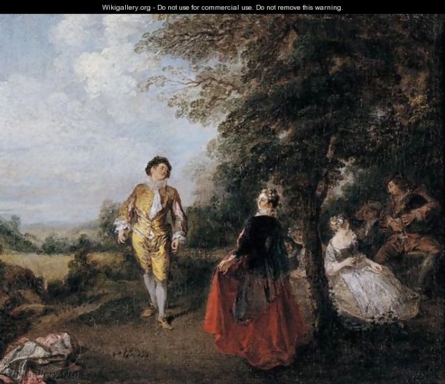 Fete galante - Nicolas Lancret