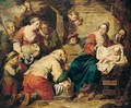 The adoration of the shepherds - Pierre Jean Joseph Verhaegen