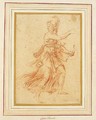 A standing figure of Minerva - (after) Giulio Romano (Orbetto)