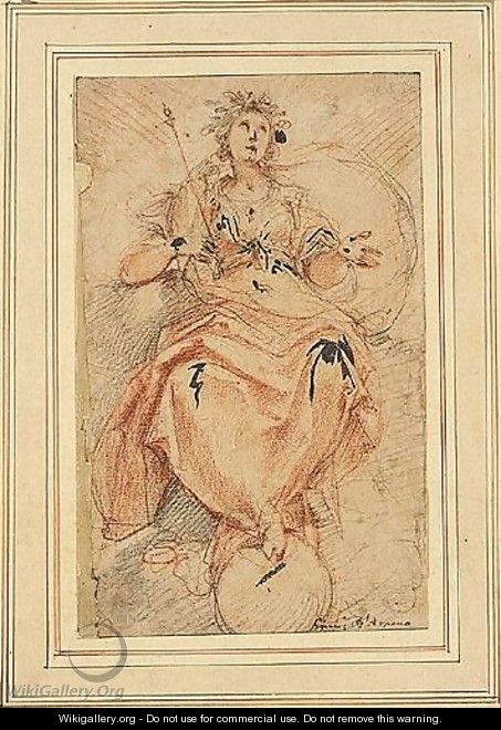 An allegorical female figure - (after) Giuseppe (d