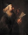 A Rabbi Reading The Torah - Jan van de Venne