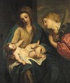 The Virgin And Child With Saint Catherine 2 - (after) Dyck, Sir Anthony van