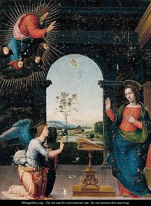The Annunciation - (after) Fra Bartolommeo Della Porta