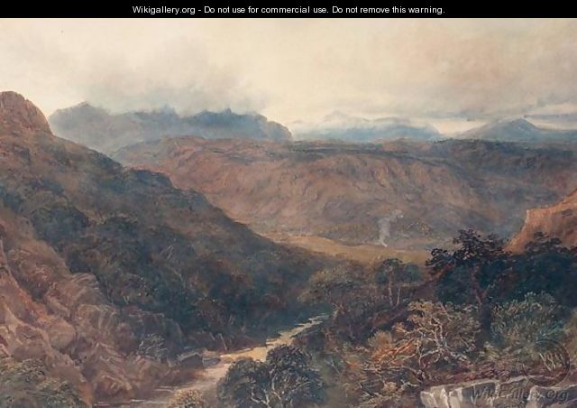 Clouds Gathering In The Mountains - David Y. Cox