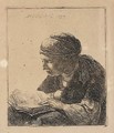 Woman Reading - Rembrandt Van Rijn