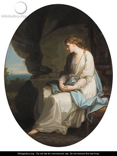 Ariadne Deserted On Naxos - (after) Kauffmann, Angelica