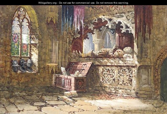 The tomb - Frances Copinger Nee Rayner