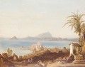 The bay of baia from pozzuoli - (after) William Clarkson Stanfield