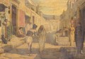 Roman street scene - Antoine Van Hammee