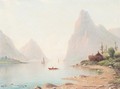 Fjord landscape - Nils Hans Christiansen